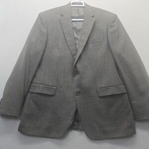 Ralph Lauren Men's Wool Glen Plaid Blazer Sport Coat Jacket Size 44L